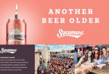 2020 Jacksonville ADDY Awards — Silver Award "Anniversary Banner for Sycamore Brewing"